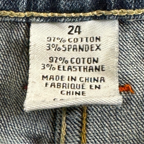 MXM Women’s Jeans 24 Blue Vintage - Picture 11 of 15